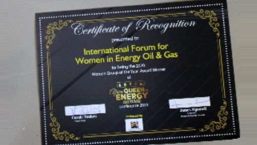 WEOG WON THE 1ST PAN AFRICAN WOMEN IN ENERGY AWARD 2020